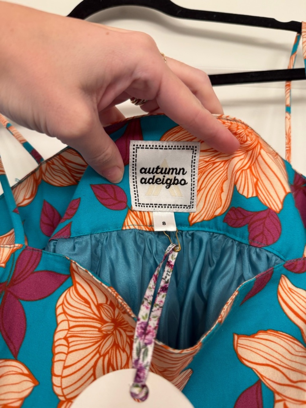 Autumn Adeigbo Fifi Floral Print Camisole - Picture 6 of 8